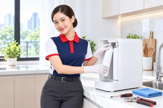 ช่างดูแลเครื่อง (ภาพสร้างด้วย AI)